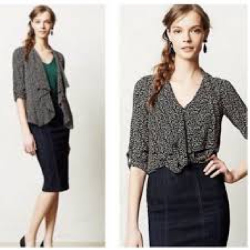 11.1.TYLHO from Anthropologie - blouse/blazer